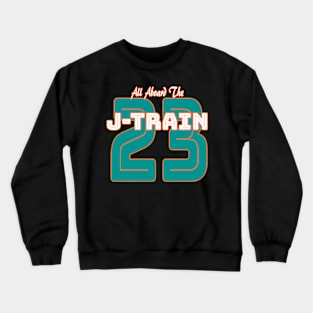 All Aboard the Ajayi J-Train Tshirt Miami Fans Crewneck Sweatshirt